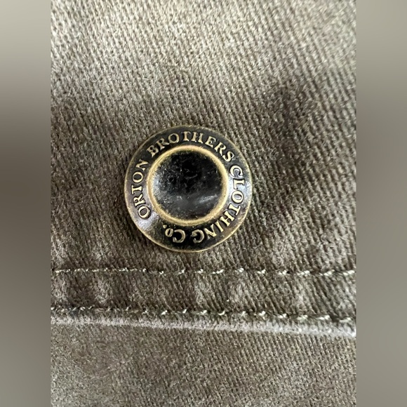 Orton Brothers- Men's Brown Vest-The Vermont barn coat,‎ Size: Large - Picture 2 of 11